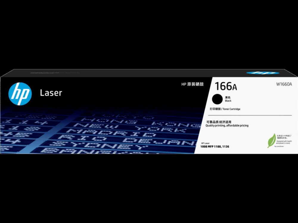 HP 166A Black Original Laser Toner Cartridge